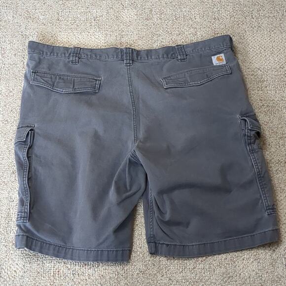 Carhartt Men's Gray Relaxed Fit Cotton Cargo Shorts Size 42 - Picture 7 of 7